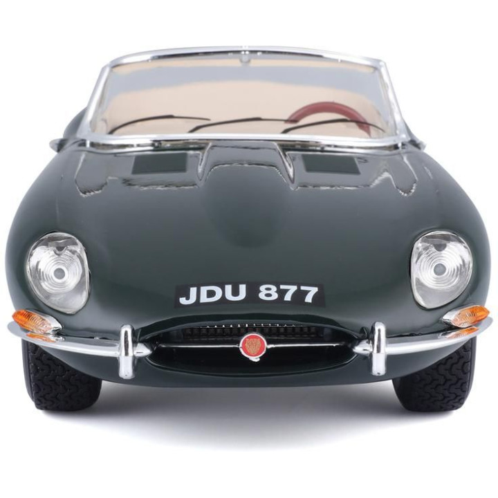 Bburago Jaguar E-type Cabriolet 1:18 zelená
