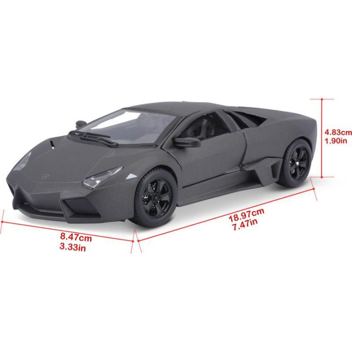 Bburago Plus Lamborghini Reventón 1:24 šedá metalíza