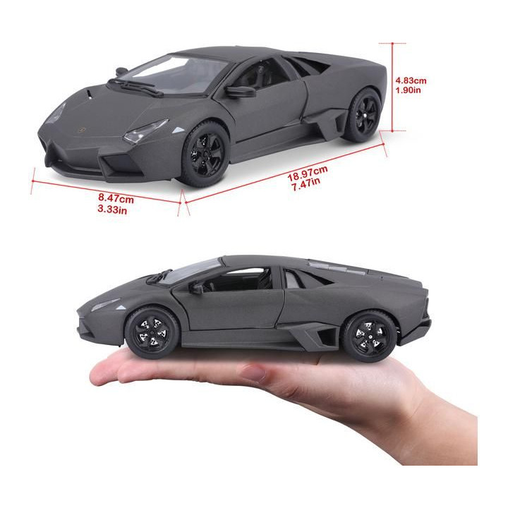 Bburago Plus Lamborghini Reventón 1:24 šedá metalíza