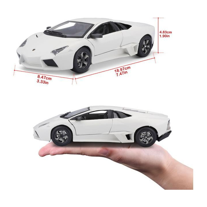 Bburago Plus Lamborghini Reventón 1:24 bílá