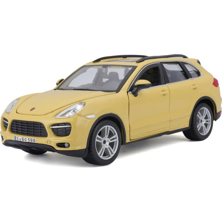 Bburago Plus Porsche Cayenne Turbo 1:24 žlutá