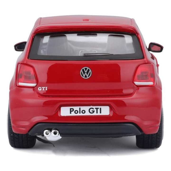 Bburago Plus VW Polo GTI Mark 5 1:24 červená