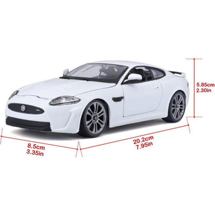 Bburago Plus Jaguar XKR-S 1:24 bílá