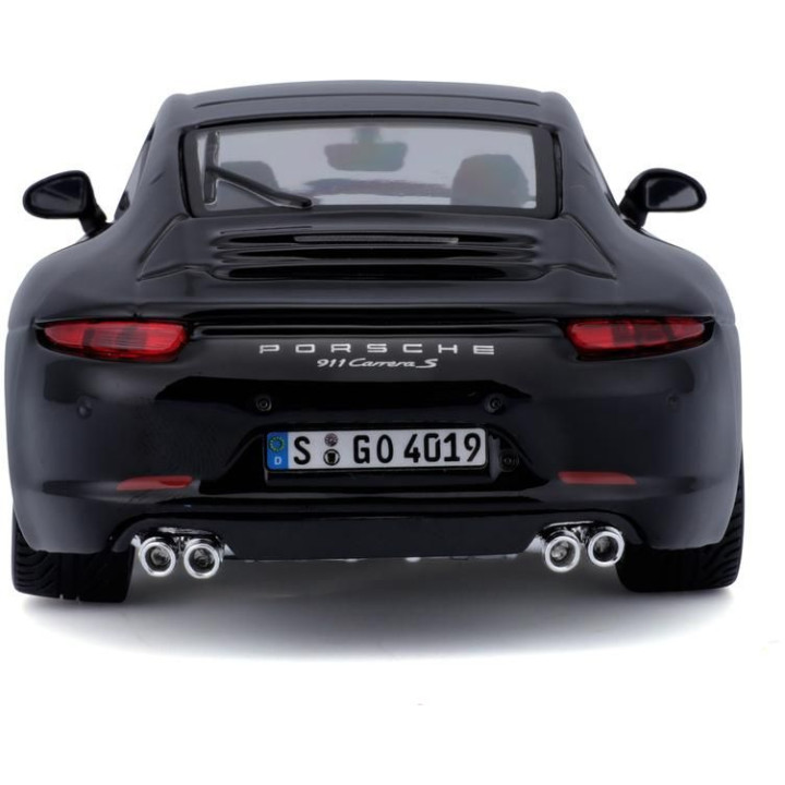 Bburago Plus Porsche 911 Carrera S 1:24 černá