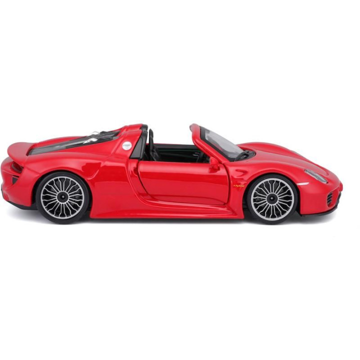 Bburago Plus Porsche 918 Spyder 1:24 červená