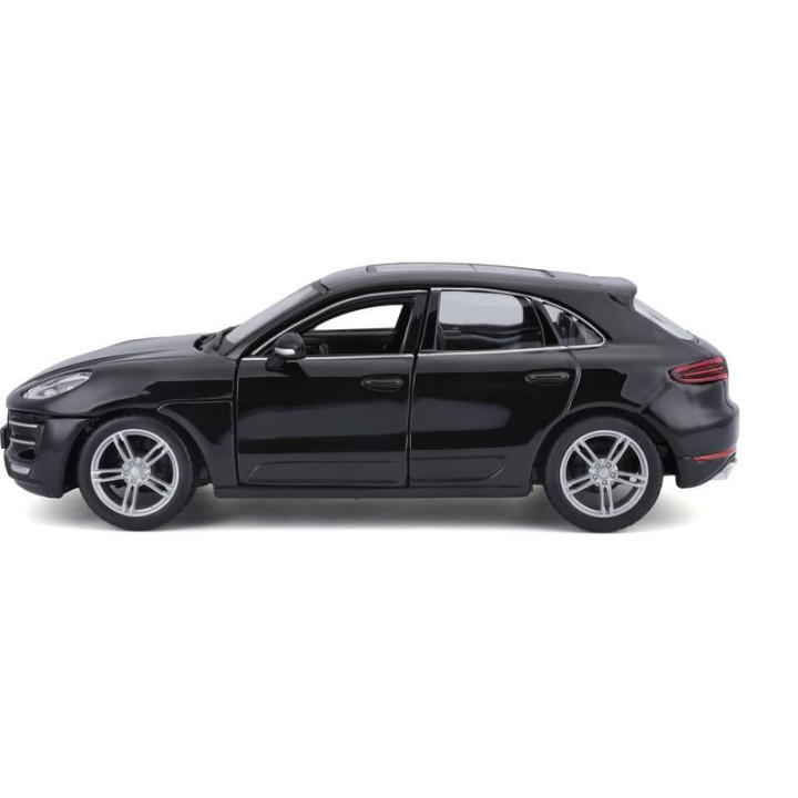 Bburago Plus Porsche Macan 1:24 černá metalíza
