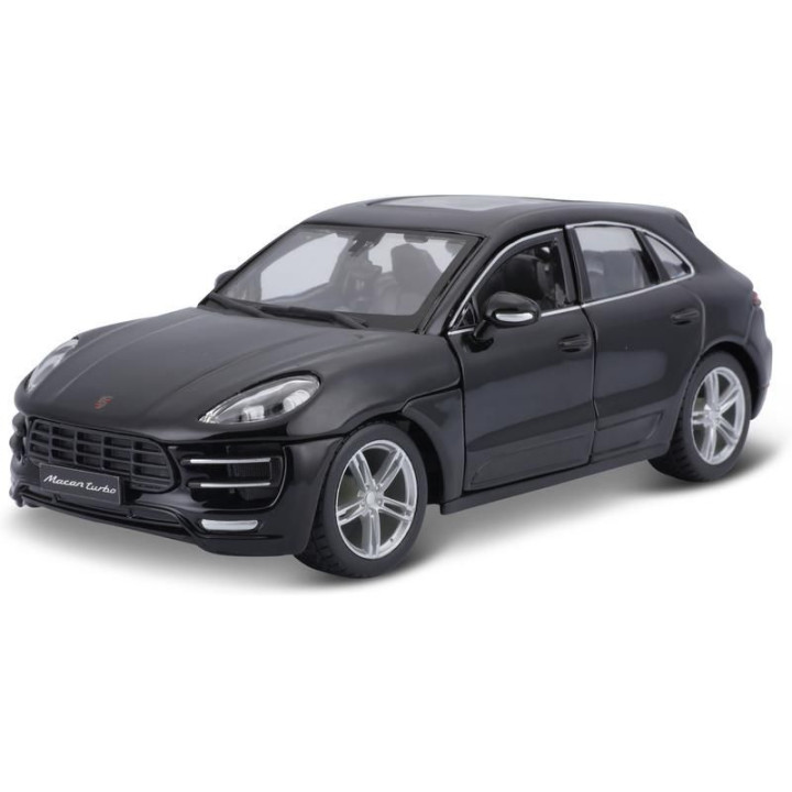 Bburago Plus Porsche Macan 1:24 černá metalíza