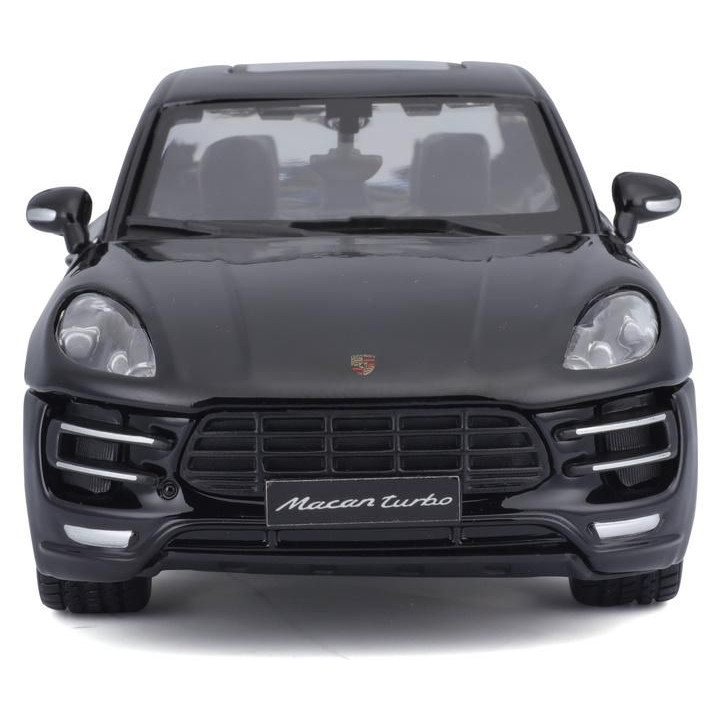 Bburago Plus Porsche Macan 1:24 černá metalíza