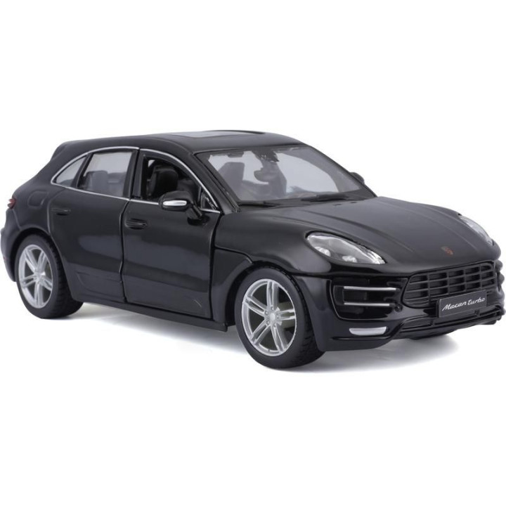 Bburago Plus Porsche Macan 1:24 černá metalíza
