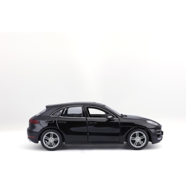 Bburago Plus Porsche Macan 1:24 černá metalíza