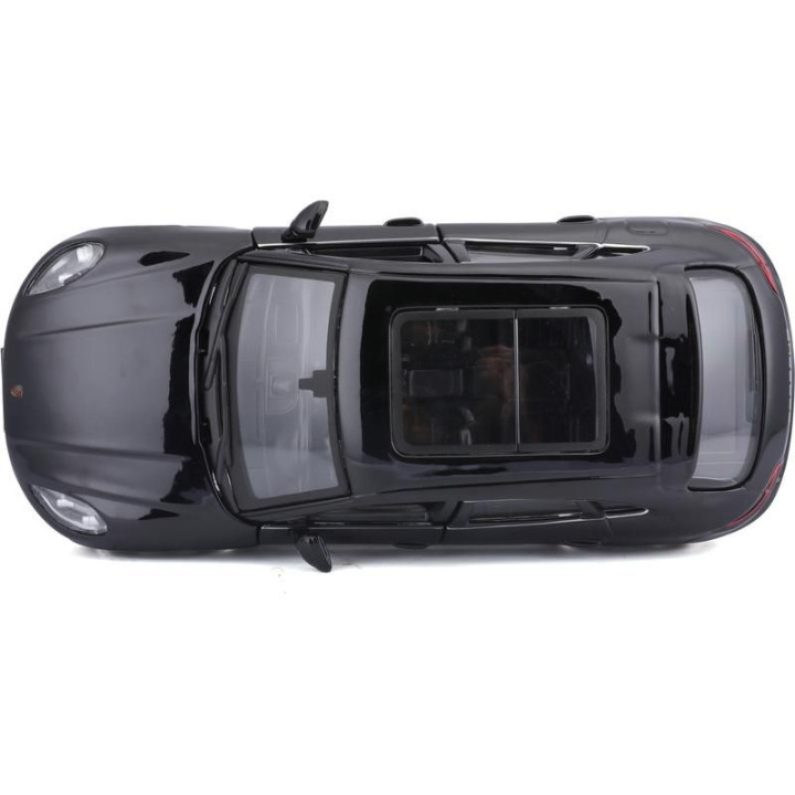 Bburago Plus Porsche Macan 1:24 černá metalíza