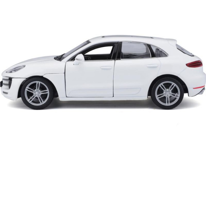 Bburago Plus Porsche Macan 1:24 bílá metalíza