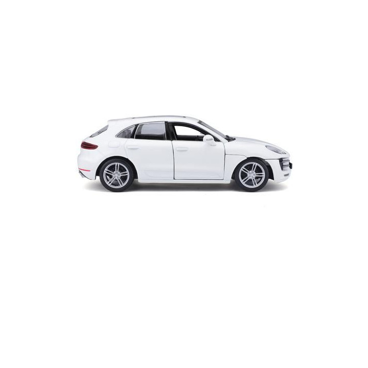 Bburago Plus Porsche Macan 1:24 bílá metalíza