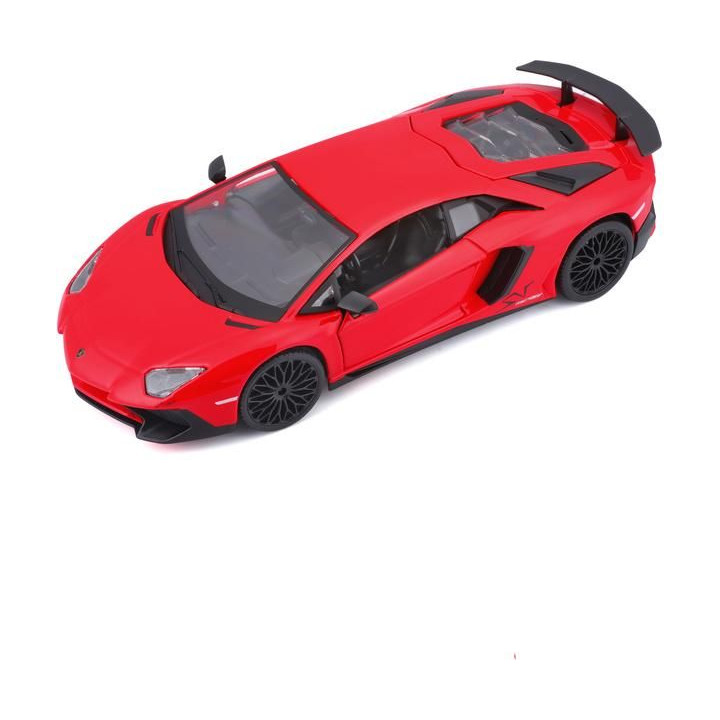 Bburago Lamborghini Aventador LP 750-4 SV 1:24 červená