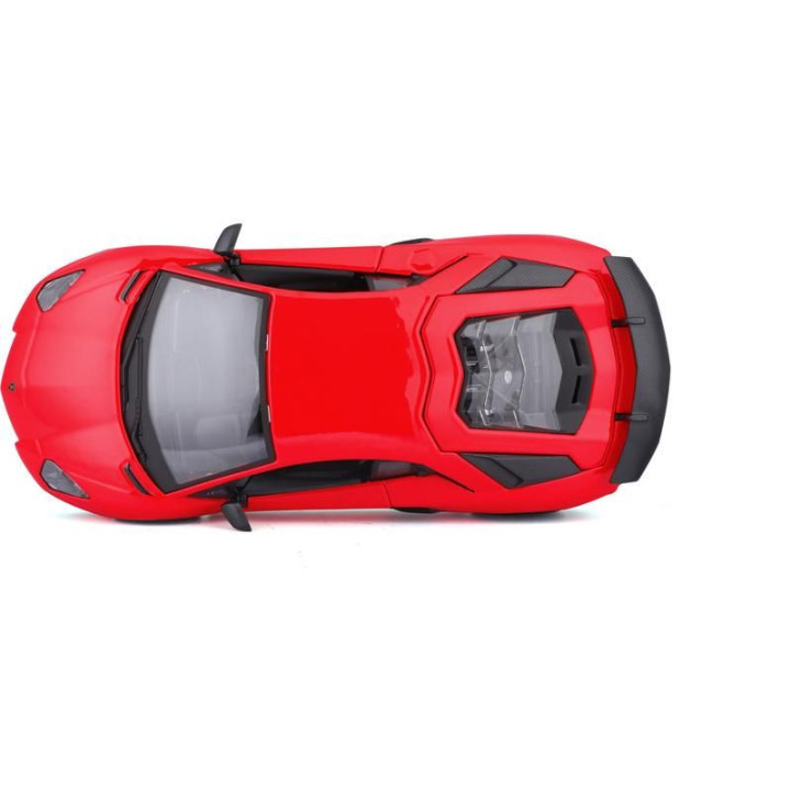 Bburago Lamborghini Aventador LP 750-4 SV 1:24 červená