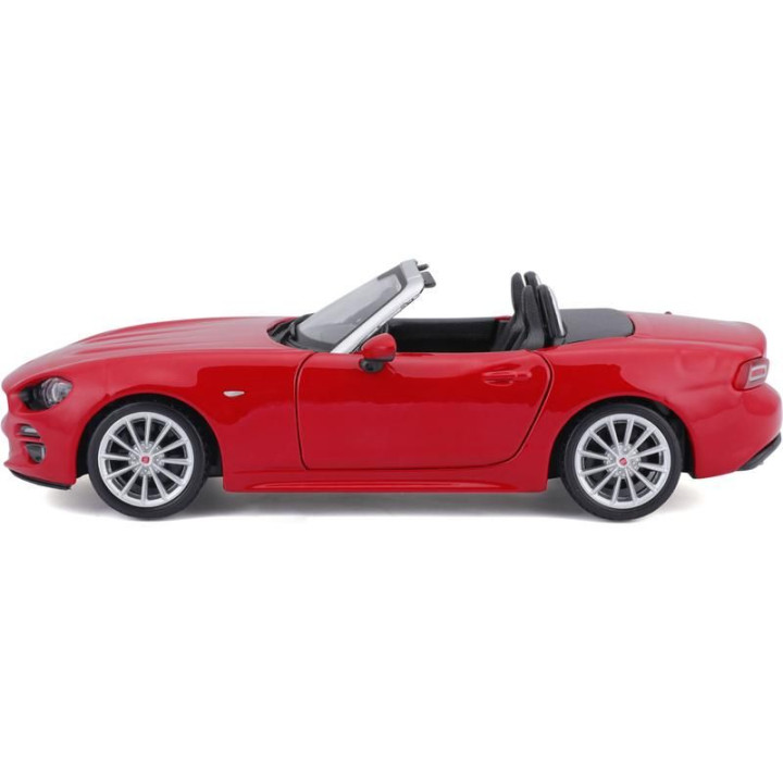 Bburago Plus Fiat 124 Spider 1:24 červená