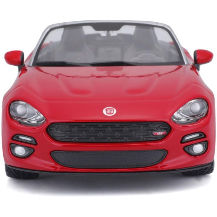 Bburago Plus Fiat 124 Spider 1:24 červená
