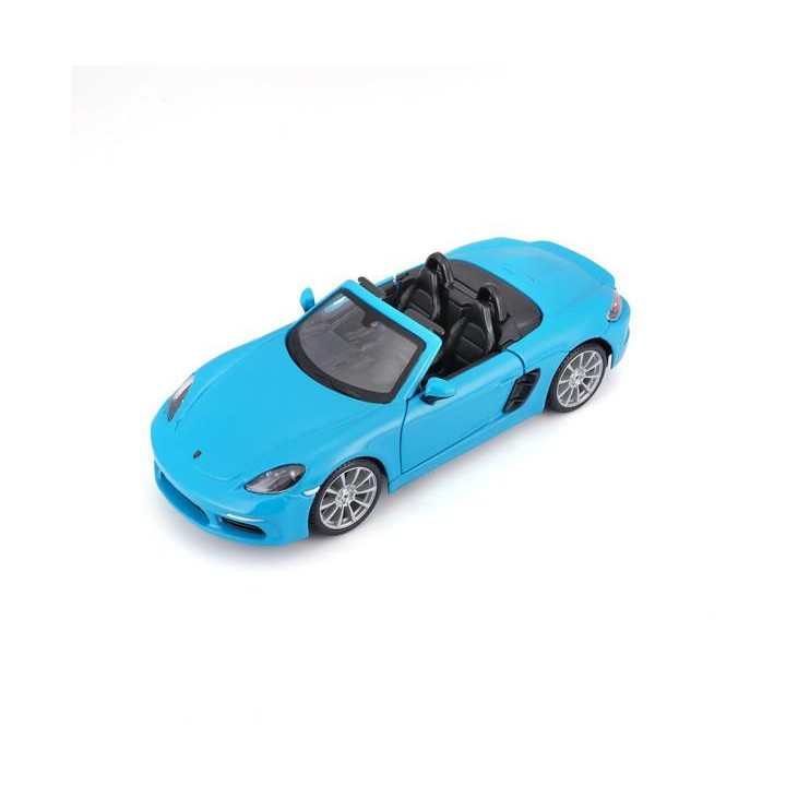 Bburago Porsche 718 Boxster 1:24 modrá