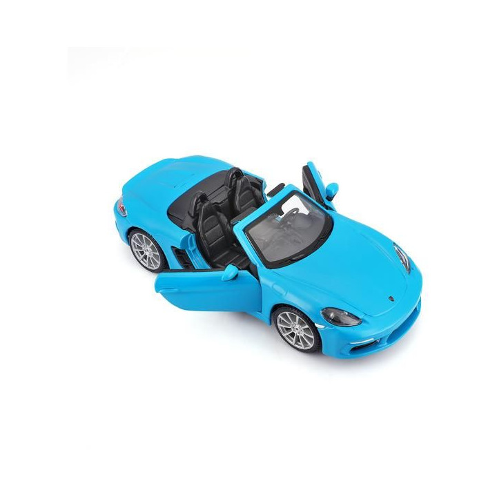 Bburago Porsche 718 Boxster 1:24 modrá
