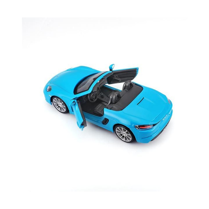 Bburago Porsche 718 Boxster 1:24 modrá