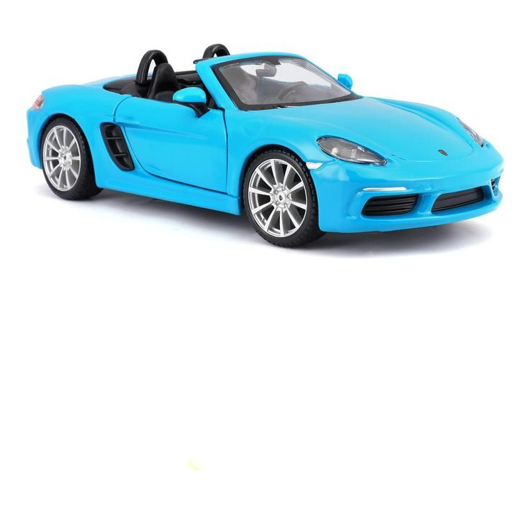 Bburago Porsche 718 Boxster 1:24 modrá