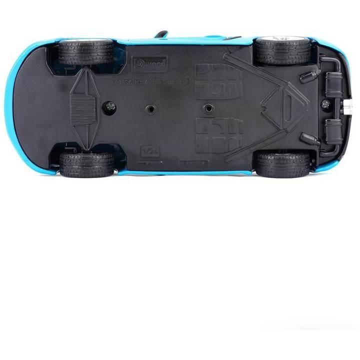 Bburago Porsche 718 Boxster 1:24 modrá