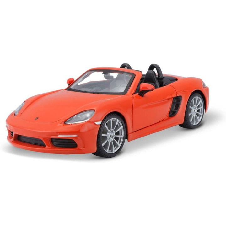 Bburago Porsche 718 Boxster 1:24 oranžová