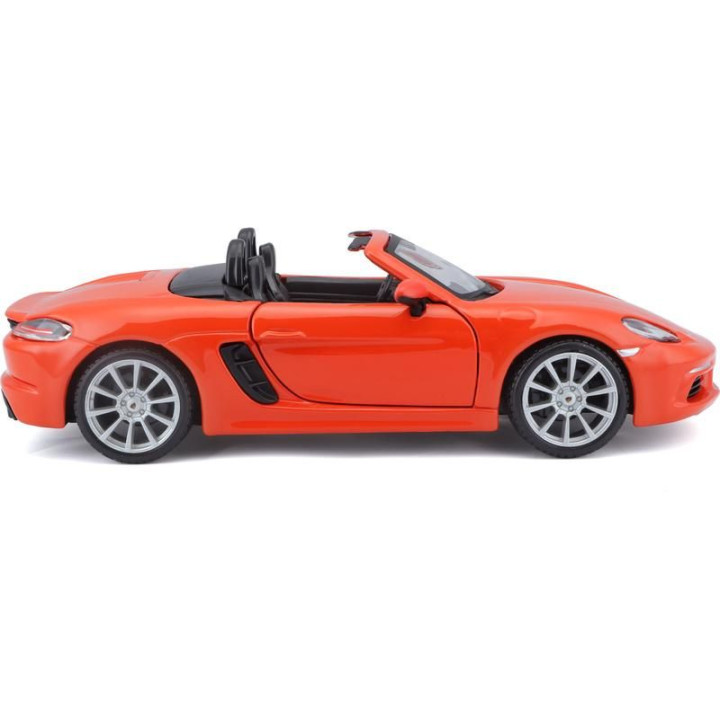 Bburago Porsche 718 Boxster 1:24 oranžová