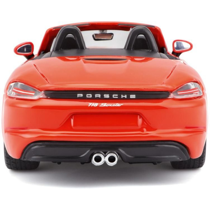Bburago Porsche 718 Boxster 1:24 oranžová