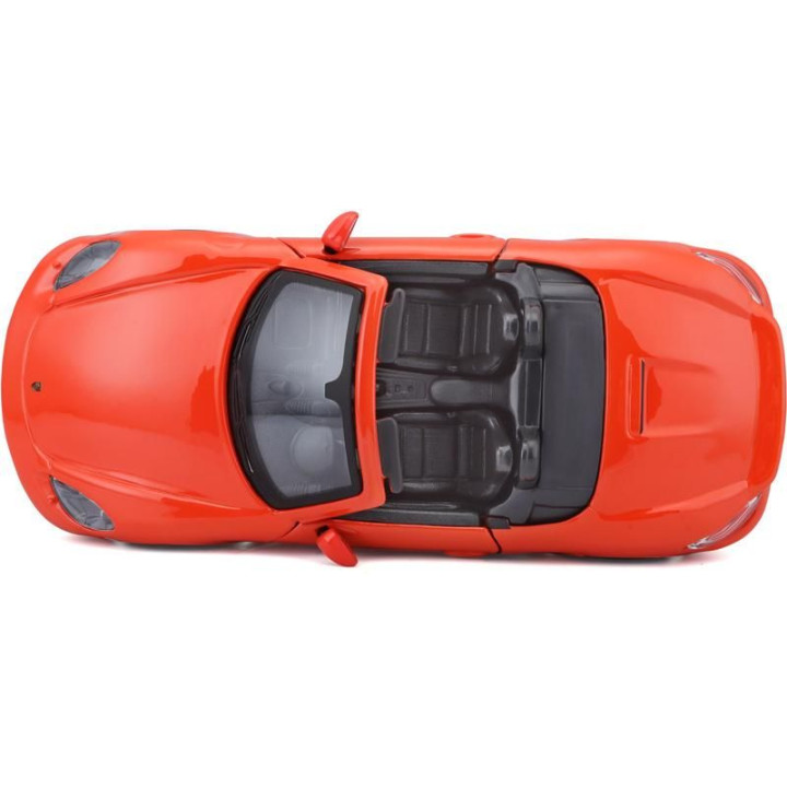 Bburago Porsche 718 Boxster 1:24 oranžová