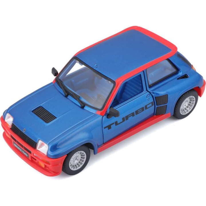 Bburago Renault 5 Turbo 1:24 modrá
