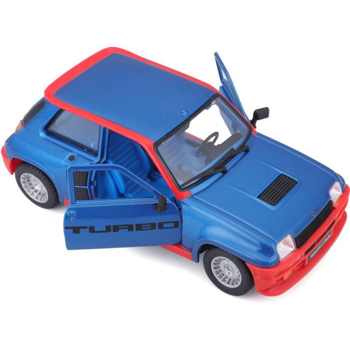 Bburago Renault 5 Turbo 1:24 modrá