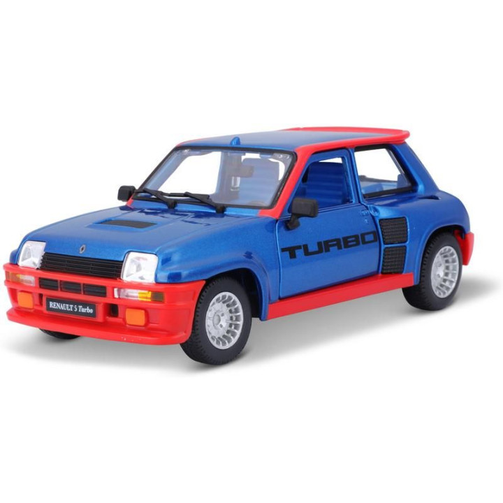 Bburago Renault 5 Turbo 1:24 modrá