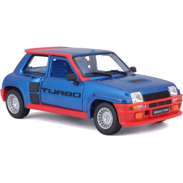 Bburago Renault 5 Turbo 1:24 modrá