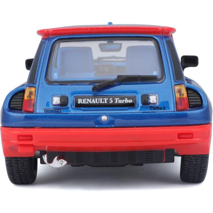 Bburago Renault 5 Turbo 1:24 modrá