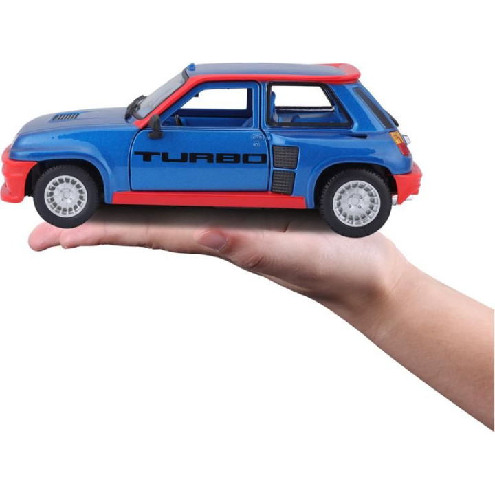 Bburago Renault 5 Turbo 1:24 modrá