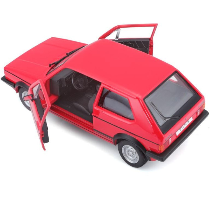 Bburago Volkswagen Golf MK1 GTI 1:24 červená