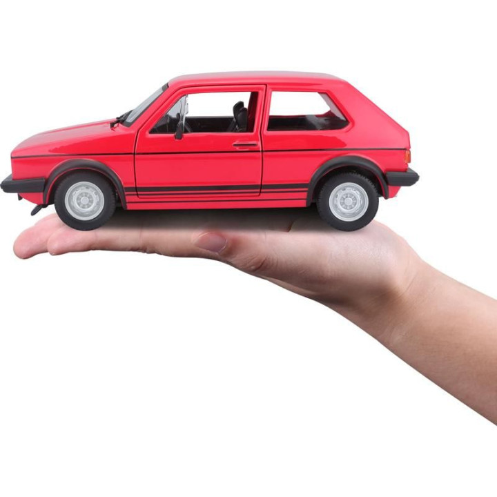 Bburago Volkswagen Golf MK1 GTI 1:24 červená