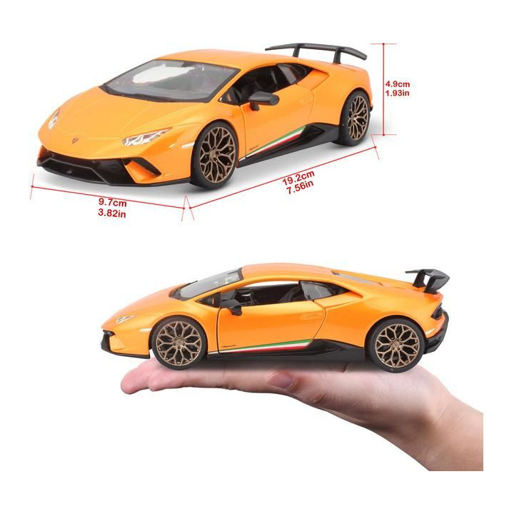 Bburago Lamborghini Huracan Performante 1:24 oranžová