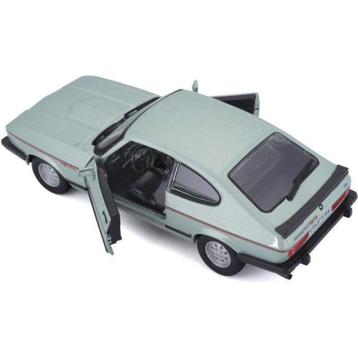 Bburago Plus Ford Capri 1982 1:24 světle zelená