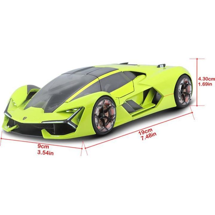 Bburago Plus Lamborghini Terzo Millennio 1:24 zelená
