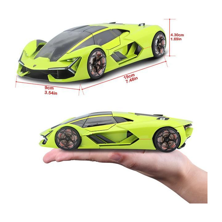 Bburago Plus Lamborghini Terzo Millennio 1:24 zelená