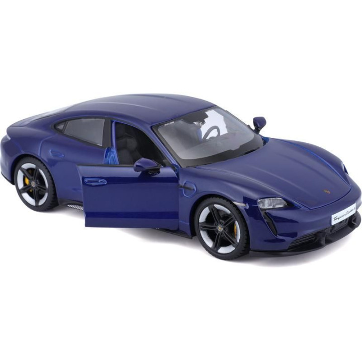 Bburago Porsche Taycan Turbo S 2019 Carrara 1:24 modrá