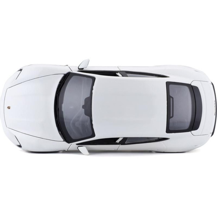 Bburago Porsche Taycan Turbo S 2019 Carrara 1:24 bílá