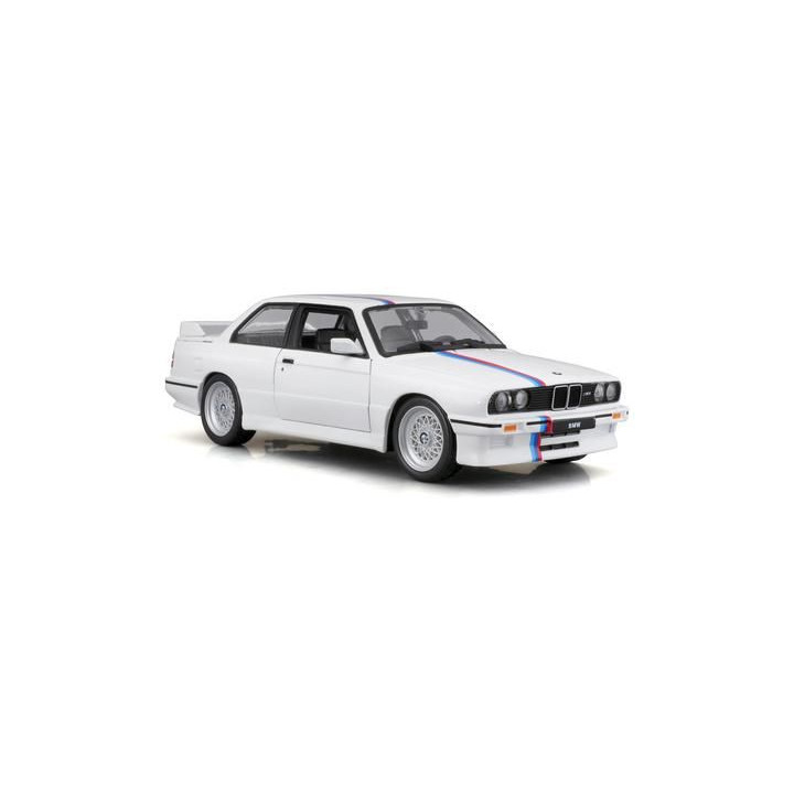 Bburago BMW 3 Series M3 1988 1:24 bílá