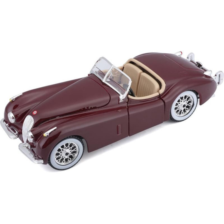 Bburago Jaguar XK 120 Roadster 1951 1:24 červená