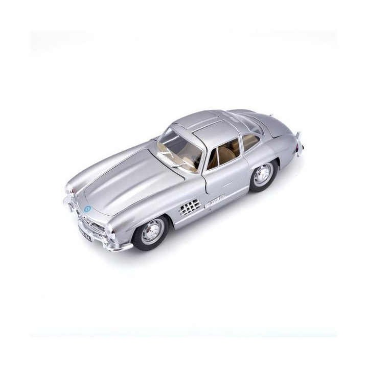 Bburago Mercedes-Benz 300 SL 1954 1:24 stříbrná