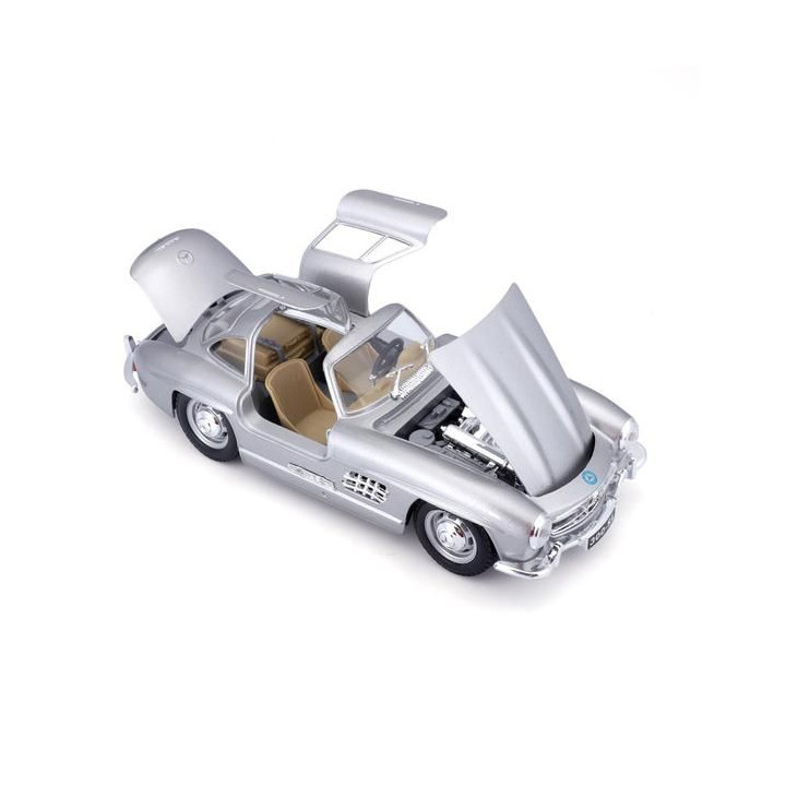 Bburago Mercedes-Benz 300 SL 1954 1:24 stříbrná