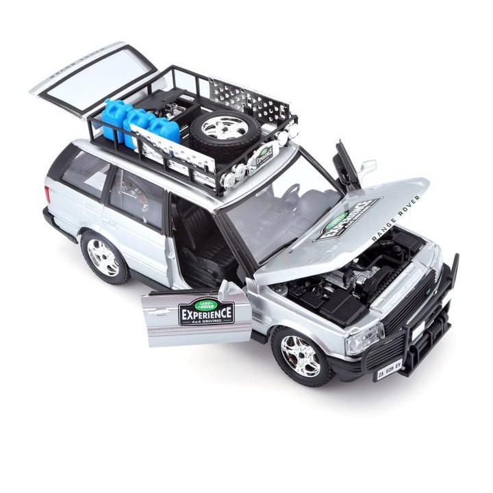 Bburago Range Rover 1:24 stříbrná