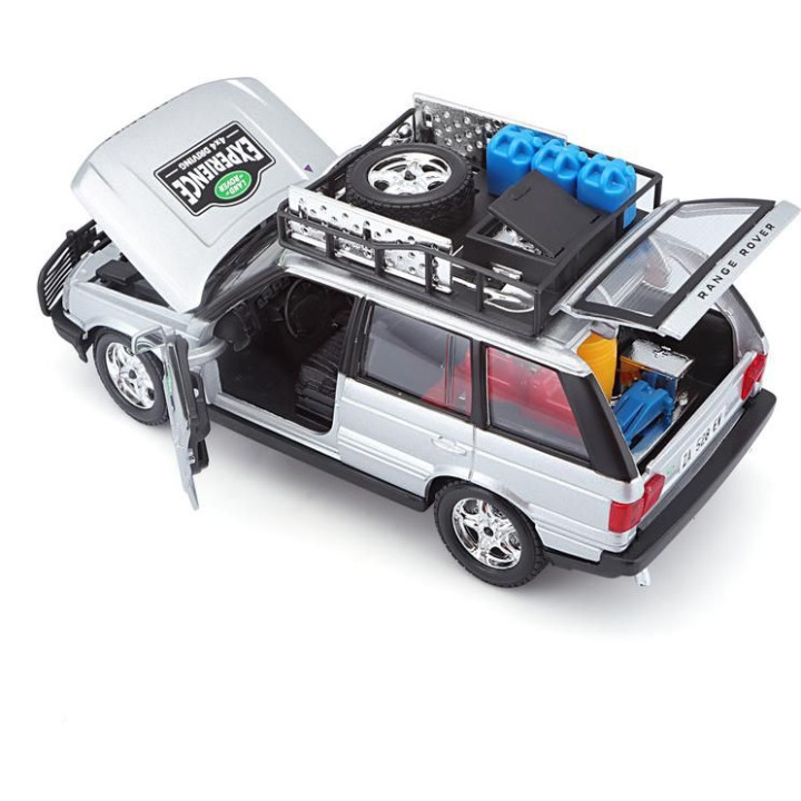Bburago Range Rover 1:24 stříbrná